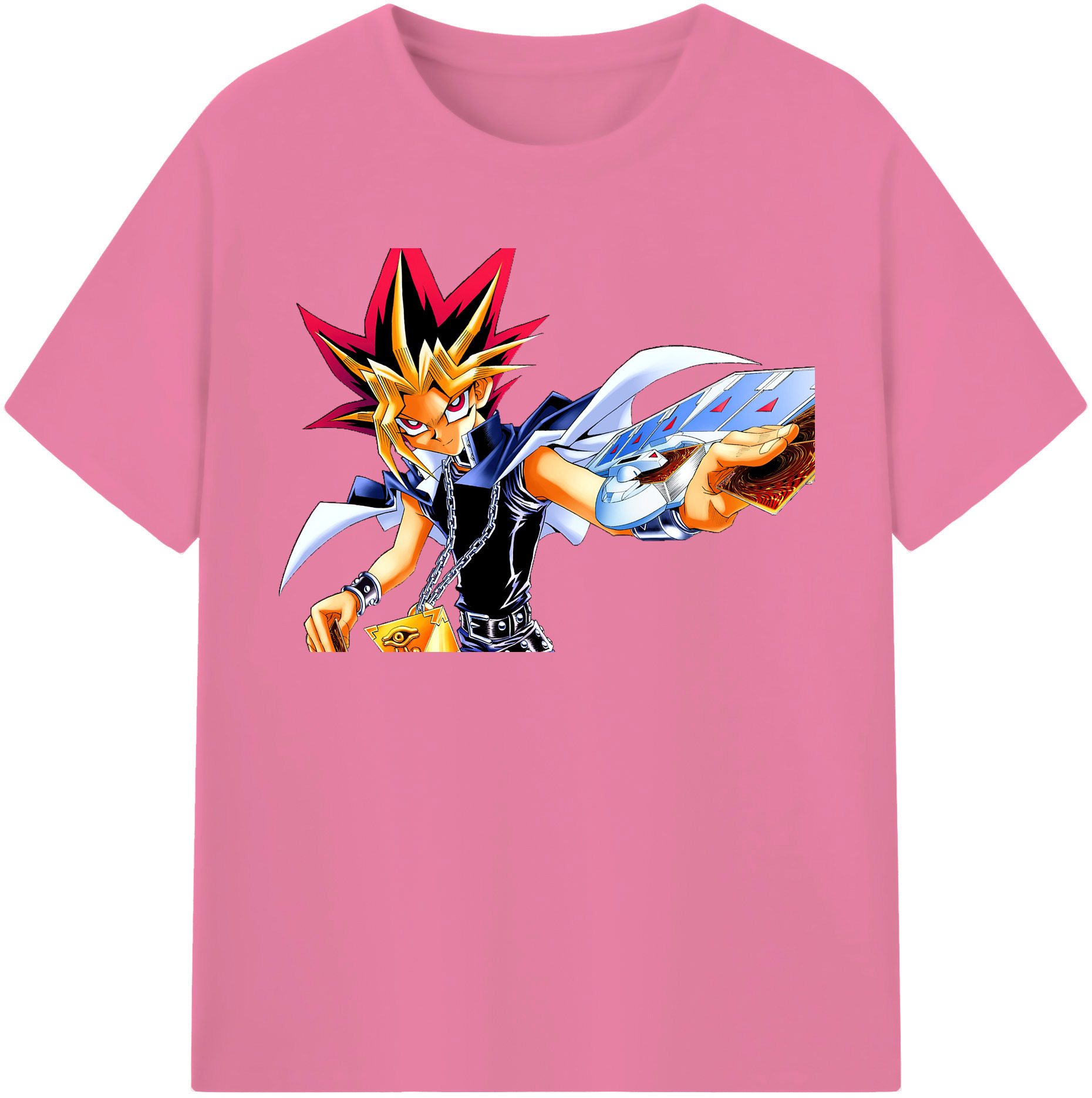 （画像用） 遊☆戯☆王 Yu-Gi-Oh! 綿100％半袖Tシャツ（フロントプリント）